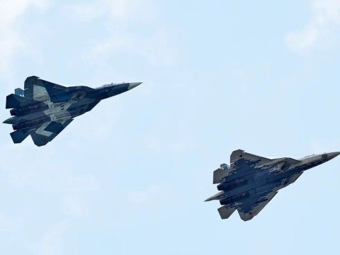 Ukraynadan şok zərbə: Rusiyanın 35 milyon dollarlıq qırıcısı vuruldu - FOTO