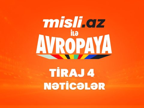“Misli.az ilə Avropaya” – 4-cü tirajın nəticələri - FOTOLAR