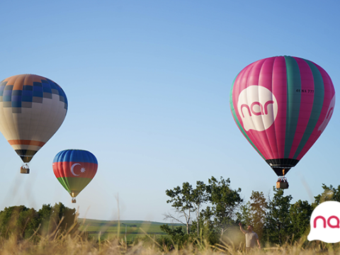 “Nar”ın əsas tərəfdaşlığı ilə “Balloon Festival” keçirildi