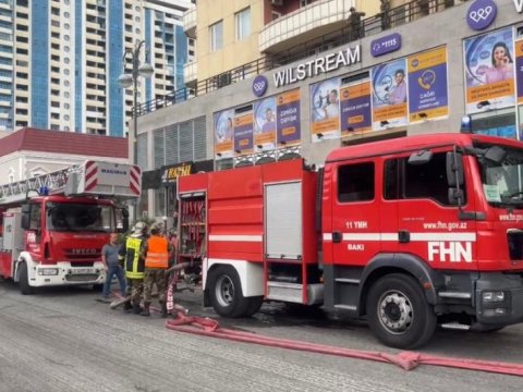 Yaşayış binasında yanğın - 27 nəfər təxliyə edildi