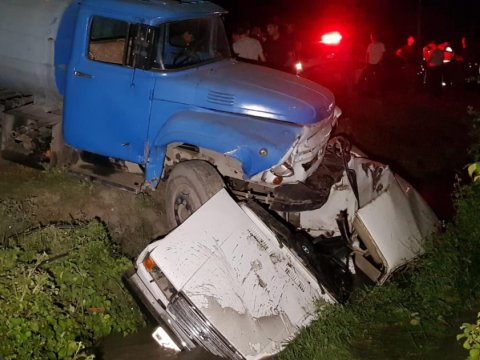 Göyçayda ağır qəza - Sürücü öldü