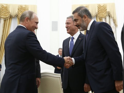 Putin Hakan Fidanla görüşəcək