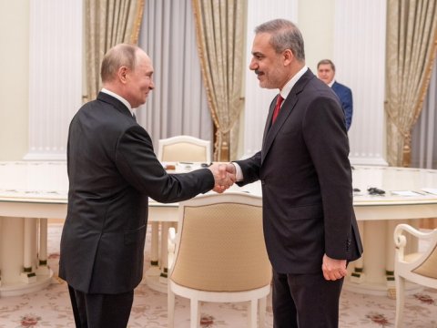 Hakan Fidan Putinlə görüşdü