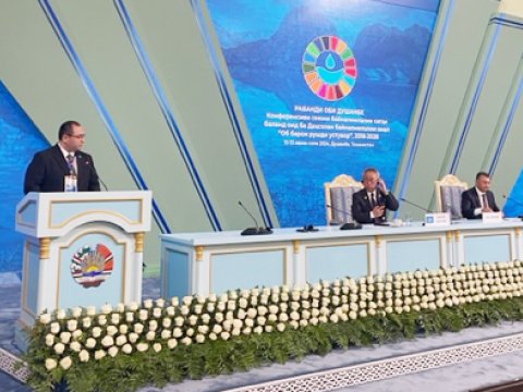 Azərbaycan nümayəndə heyəti Tacikistanda beynəlxalq tədbirdə - FOTO
