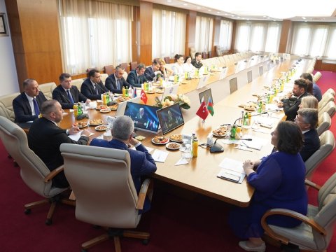 Ege Universitetində ikili diplom proqramının rəhbərləri görüşüb - FOTO