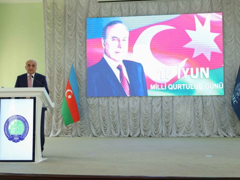 UNEC-də Milli Qurtuluş Günü qeyd edilib - FOTO