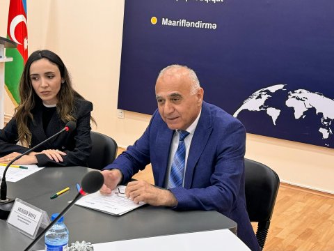 “İnsan hüquqları aylığı” çərçivəsində jurnalistlər üçün təlim keçirilib - FOTO