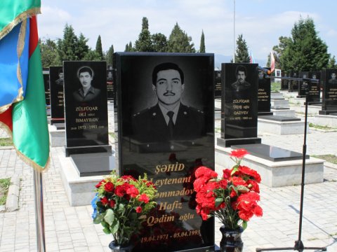 Kimliyi 31 ildən sonra müəyyənləşən şəhidin məzarı abadlaşdırıldı