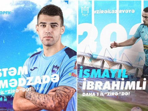 “Zirə” “Qarabağ”ın iki futbolçusunu icarəyə götürdü