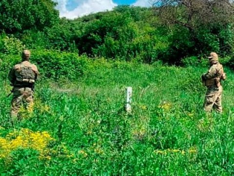 Ermənistan prezidenti ilk dəfə Azərbaycanla sərhədə gəlib