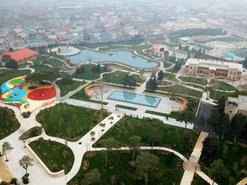 Bakı parklar şəhəri - FOTOREPORTAJ