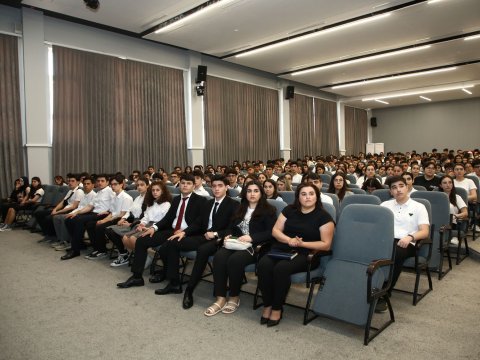 Qarabağ Universitetinin təbliğat görüşü - FOTOLAR