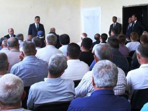Goranboyun Dəyirmanlar kəndində səyyar qəbul keçirilib - FOTO
