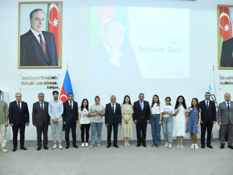BMU-da Milli Qurtuluş Günü qeyd olunub - FOTO