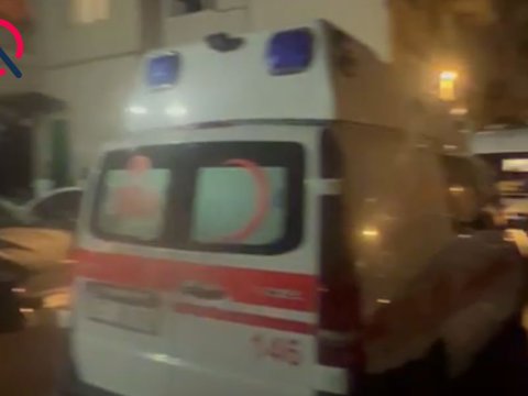 Bakıda lift qırıldı: Xəsarət alanlar var - VİDEO