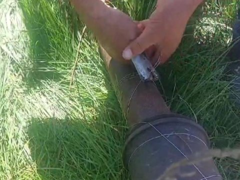 Yanacaqsaxlama çəninin istismarı dayandırıldı - VİDEO