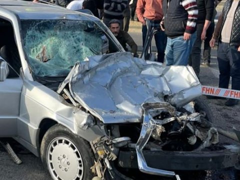 Bakıda ağır qəza - VİDEO