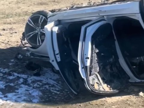 Ödənişli yolda qəza - 2 ailənin üzvləri yaralandı