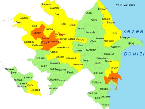 Küləkli hava ilə bağlı XƏBƏRDARLIQ 