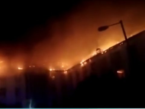 Şəki məktəbindəki yanğınla bağlı rəsmi AÇIQLAMA