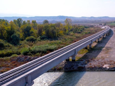 Horadiz-Ağbənd dəmir yolunun tikintisinin 56%-i tamamlanıb - RƏSMİ