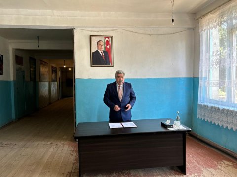 Hacıqabulun Talış kəndində növbəti səyyar görüş keçirilib - FOTO