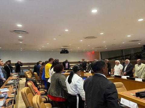 BMT-də Fransa polisinin Yeni Kaledoniyada öldürdüyü mülki şəxslərin xatirəsi yad edildi 