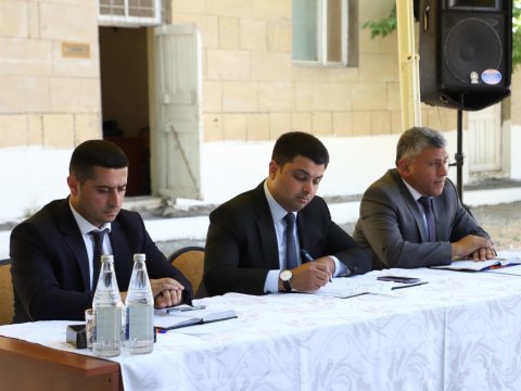 Neftçalanın icra başçısı növbəti səyyar görüş keçirib - FOTOLAR