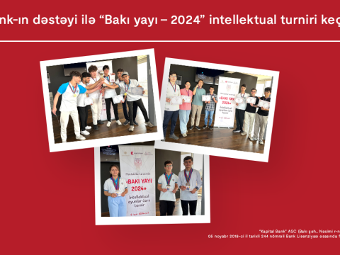Kapital Bank-ın dəstəyi ilə “Bakı Yayı-2024” turniri keçirilib