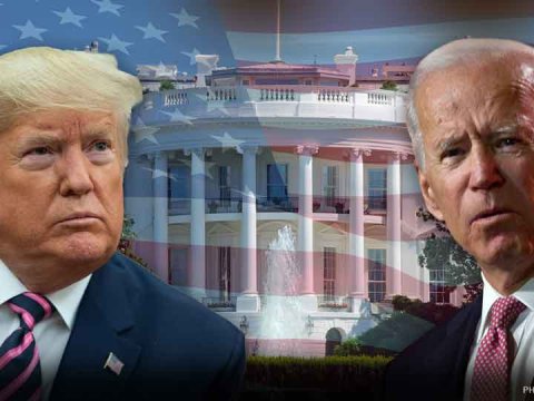 Tramp ABŞ-ın əsas ştatlarında Baydeni üstələdi