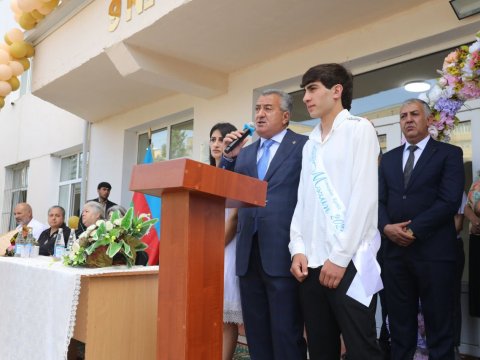 Abşeronda şəhid ailələri ilə görüşlər davam etdirilir - FOTOLAR