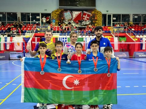 Badmintonçularımızdan beynəlxalq yarışda 4 medal