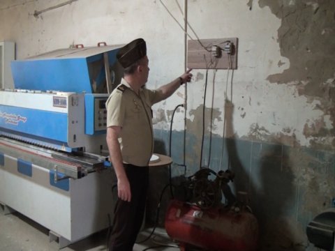 Yanğın təhlükəli obyektin fəaliyyəti dayandırıldı - VİDEO