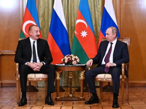 İlham Əliyev Putinə başsağlığı məktubu göndərdi