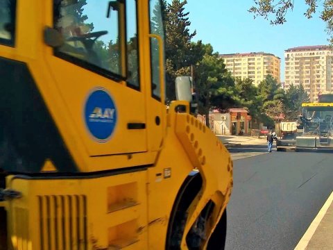 Bakının əsas küçələrindən biri təmirə BAĞLANDI