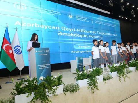 Zəngilanda QHT-lərin Forumu keçirilir - FOTOLAR