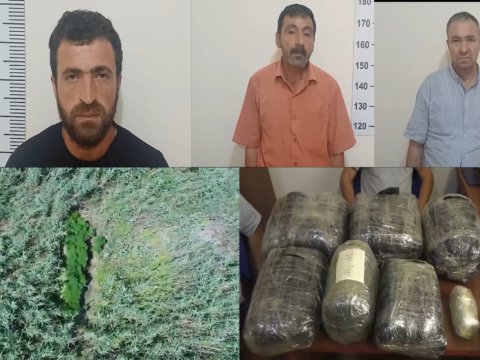 Yevlaxda narkokuryerlər SAXLANILDI