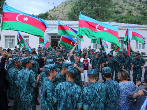 QHT sədrləri “N” saylı hərbi hissədə - FOTO