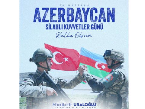 Uraloğludan 26 İyun PAYLAŞIMI