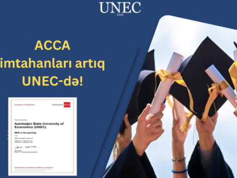 ACCA imtahanları artıq UNEC-də!