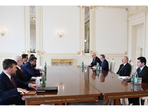 İlham Əliyev Blinkenin köməkçisini qəbul etdi