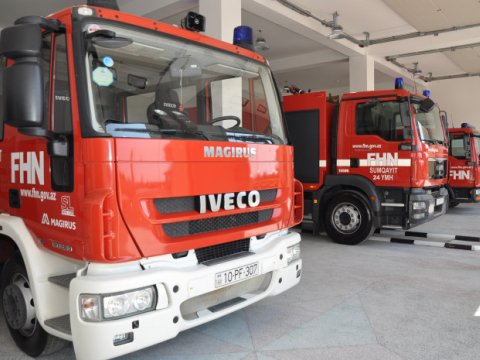 Ötən sutka 34 yanğına çıxış olub - 10 nəfər xilas edilib