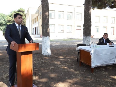 Neftçalanın icra başçısı növbəti səyyar qəbul keçirib - FOTO