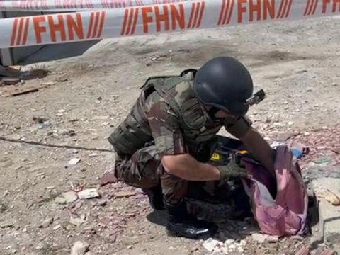 Qaradağda sursat aşkarlandı