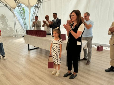 Laçına köçən ailələrə evlərin açarları verildi - FOTO