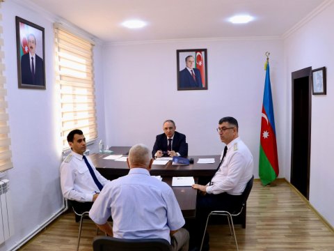 Baş prokuror Qazaxda vətəndaşları qəbul edib