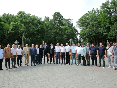 Bişkekdə diaspor nümayəndələri ilə görüş keçirilib - FOTOLAR