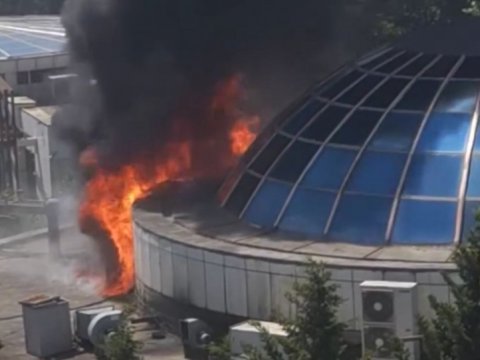 FHN Bakıdakı yanğınla bağlı məlumat yaydı