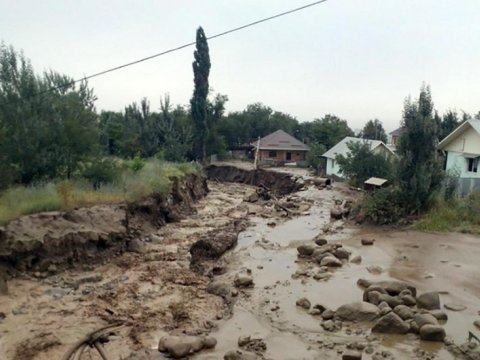 Hacıqabulun su basmış kəndində son VƏZİYYƏT