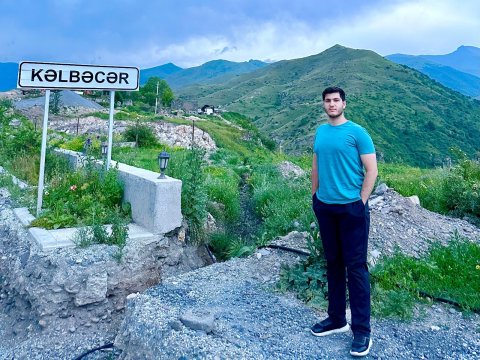 Atası Tunel faciəsindən xilas olan gəncin Kəlbəcər şeiri